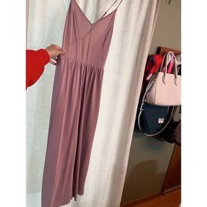 Kendall & Kylie Cross-back Pink Jumpsuit